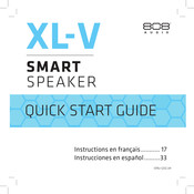 808 AUDIO XL-V Guide De Démarrage Rapide