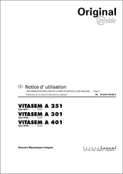 Pottinger VITASEM A 251 Notice D'utilisation