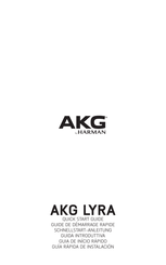 Harman AKG LYRA Guide De Démarrage Rapide