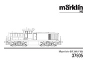 marklin V 90 Mode D'emploi