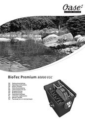 Oase BioTec Premium 80000 EGC Notice D'emploi