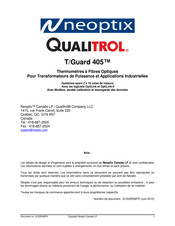 Qualitrol T/Guard 405 Manuel