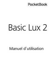 Pocketbook Basic Lux 2 Manuel D'utilisation