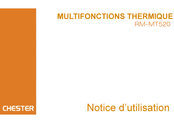 CHESTER RM-MT520 Notice D'utilisation