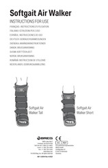 Breg Softgait Air Walker Instructions D'utilisation