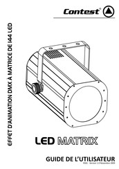 Contest LED MATRIX Guide De L'utilisateur