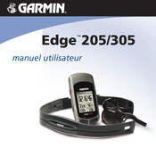 Garmin Edge 305 Manuel Utilisateur