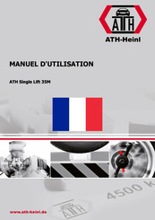 ATH-Heinl Single Lift 35M Manuel D'utilisation