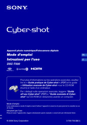 Sony Cyber-shot DSC-T500 Mode D'emploi