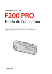 Thinkware F200 PRO Mode D'emploi