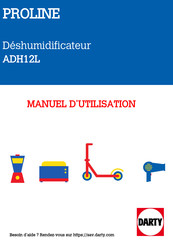 Proline ADH12L Manuel D'utilisation