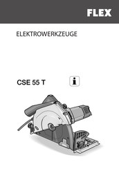 Flex CSE 55 T Mode D'emploi