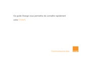 ORANGE F7250T Mode D'emploi