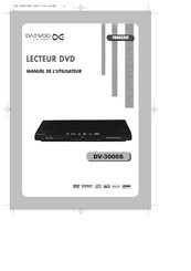 DAEWOO ELECTRONICS DV-3000S Manuel De L'utilisateur