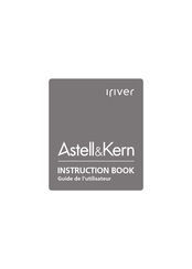 iriver Astell&Kern Mode D'emploi