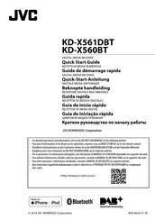 JVC KD-X560BT Mode D'emploi