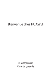 Huawei U8815 Mode D'emploi