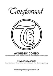 Tanglewood ACOUSTIC COMBO T6 Manuel De L'utilisateur