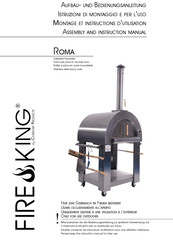 FIRE KING ROMA Instructions D'utilisation Et De Montage