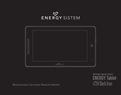 ENERGY SISTEM i724 Dark Iron Manuel De L'utilisateur