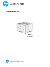 HP LaserJet Pro M501n Guide De L'utilisateur