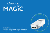 Devolo Magic LAN triple Addition Manuel D'installation