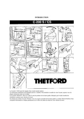 Thetford C-200 S Mode D'emploi