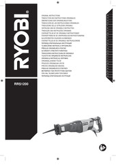 Ryobi RRS1200 Traduction Des Instructions Originales