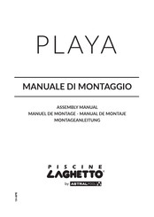 Astralpool PISCINE LAGHETTO PLAYA Manuel De Montage