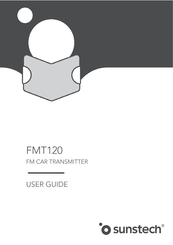 Sunstech FMT120 Mode D'emploi