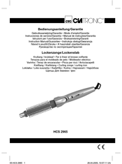 Clatronic HCS 2965 Mode D'emploi & Garantie