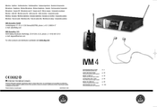 AKG Acoustics IVM4 Mode D'emploi