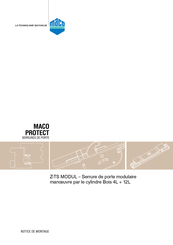 Maco Z-TS Modul Instructions De Montage