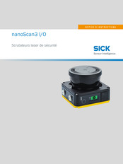 SICK nanoScan3 I/O Notice D'instruction