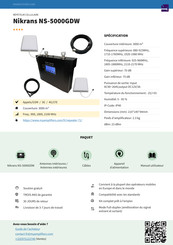 Nikrans NS-5000GDW Guide D'installation