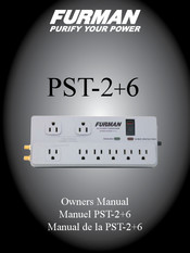 Furman PST-8 Mode D'emploi