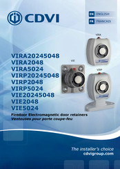 CDVI VIE5024 Manuel D'installation