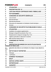 Powerplus POWESET2 Mode D'emploi