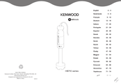 Kenwood triblade HB710 Série Mode D'emploi