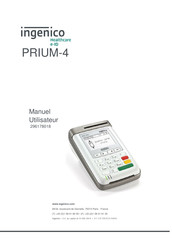 Ingenico PRIUM-4 Mode D'emploi