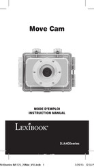LEXIBOOK Move Cam DJA400 Série Mode D'emploi