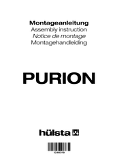 Hülsta PURION Notice De Montage