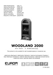 EUROM WOODLAND 2000 Mode D'emploi