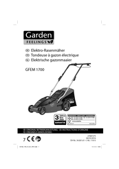 Garden feelings GFEM 1700 Instructions D'origine
