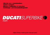 Ducati SUPERBIKE 749R 2005 Manuel D'utilisation