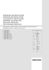 Stiebel Eltron SBP 1010 E Utilisation Et Installation