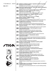 Stiga SBL 327 V Mode D'emploi