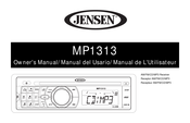 Jensen MP1313 Manuel De L'utilisateur