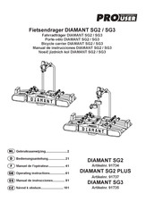 PROUSER DIAMANT SG2 Mode D'emploi