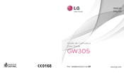 LG GW305 Mode D'emploi